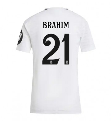 Real Madrid Brahim Diaz #21 Hemmatröja Dam 2024-25 Kortärmad